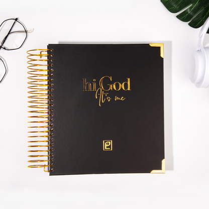 Hi God, It’s Me | Black, Gold Foil (ships immediately)