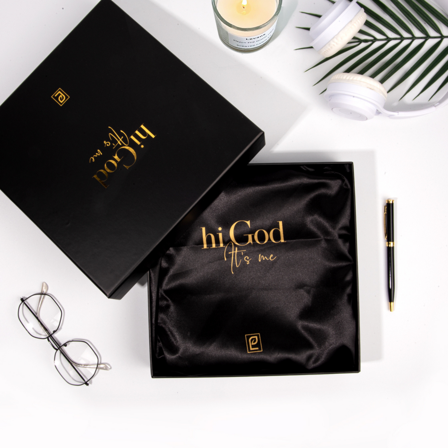 Hi God, It’s Me | Black, Gold Foil (ships immediately)