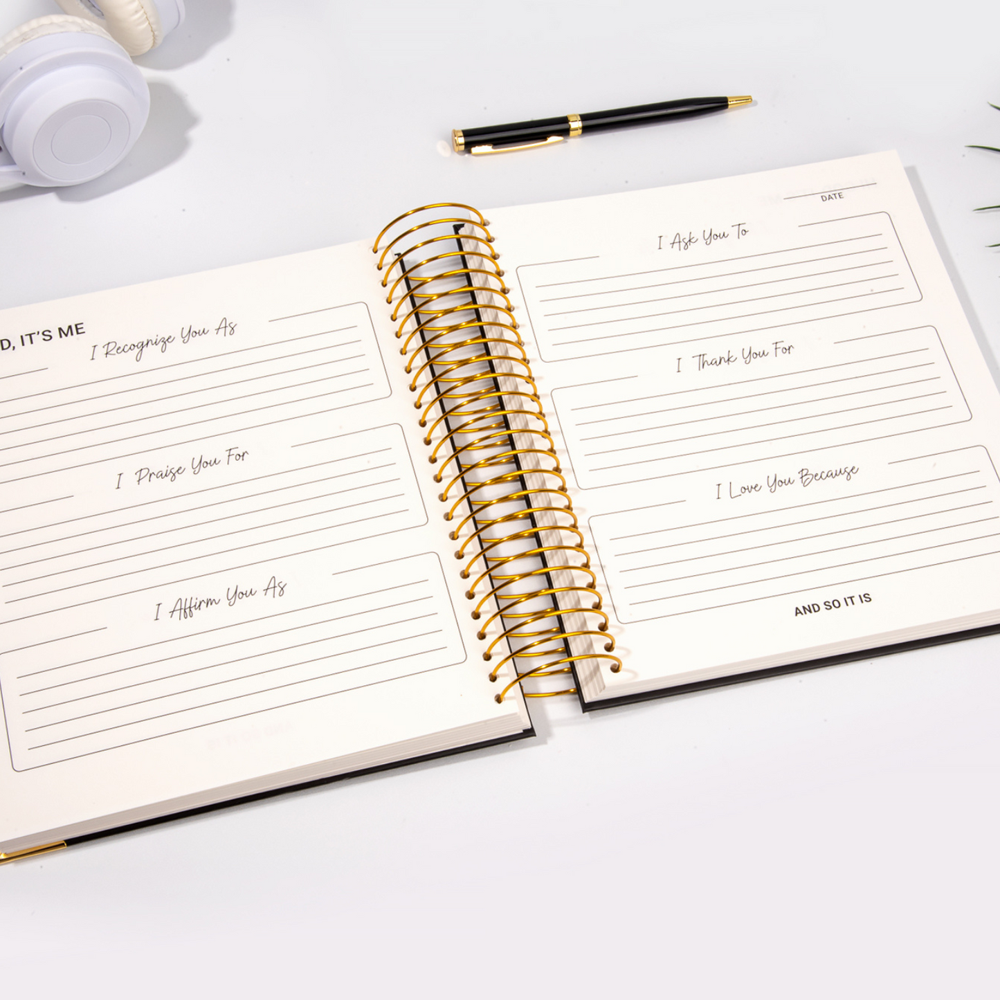 Hi God, It’s Me | Black, Gold Foil (ships immediately)