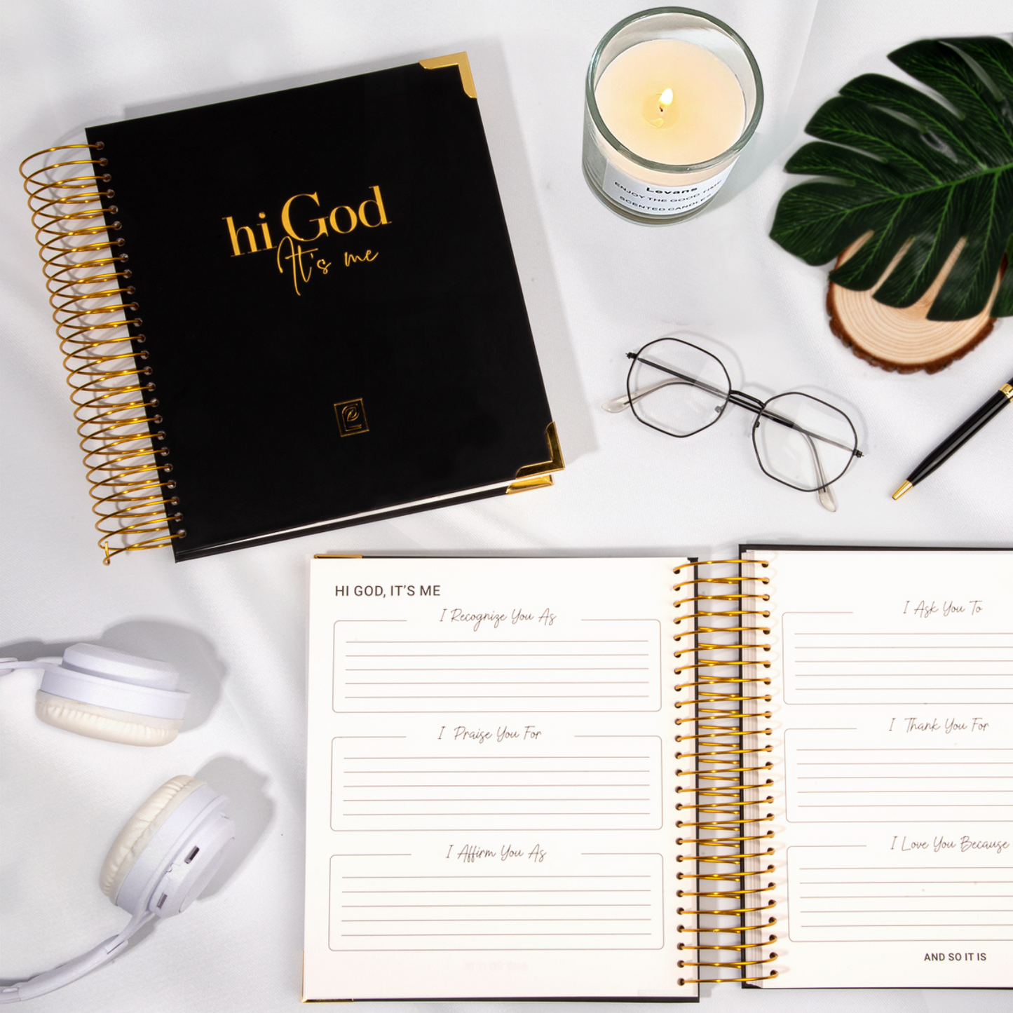 Hi God, It’s Me | Black, Gold Foil (ships immediately)