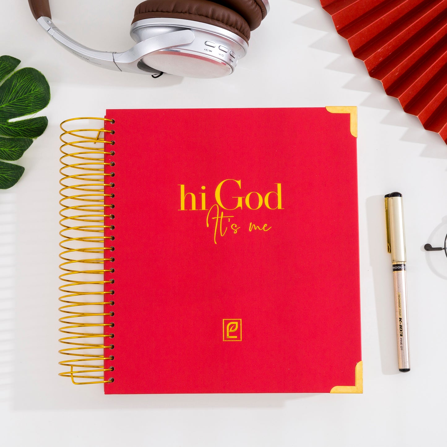 Hi God, It’s Me | Red, Gold Foil - Preorder Only. Ships February 1, 2026. Receive Before Valentine's Day