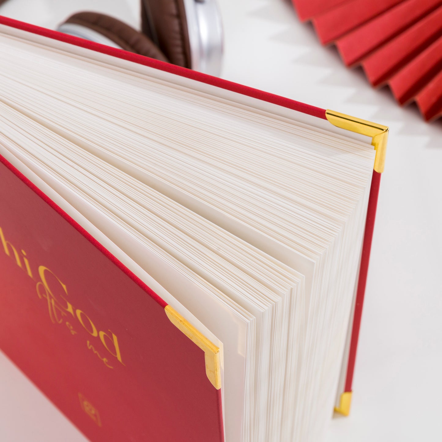 Hi God, It’s Me | Red, Gold Foil - Preorder Only. Ships February 1, 2026. Receive Before Valentine's Day