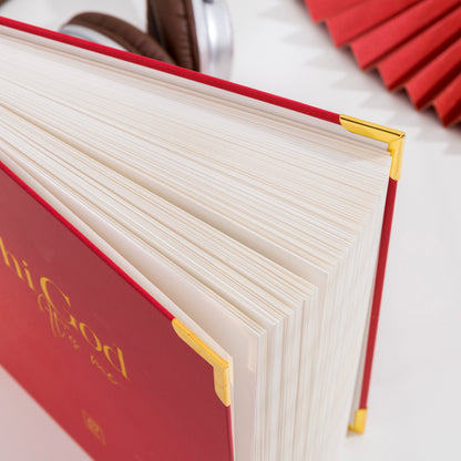 Hi God, It’s Me | Red, Gold Foil - Preorder Only. Ships February 1, 2026. Receive Before Valentine's Day