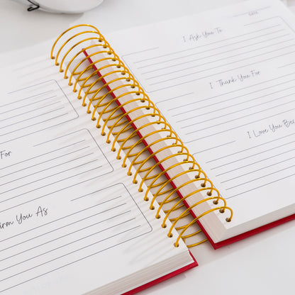 Hi God, It’s Me | Red, Gold Foil - Preorder Only. Ships February 1, 2026. Receive Before Valentine's Day